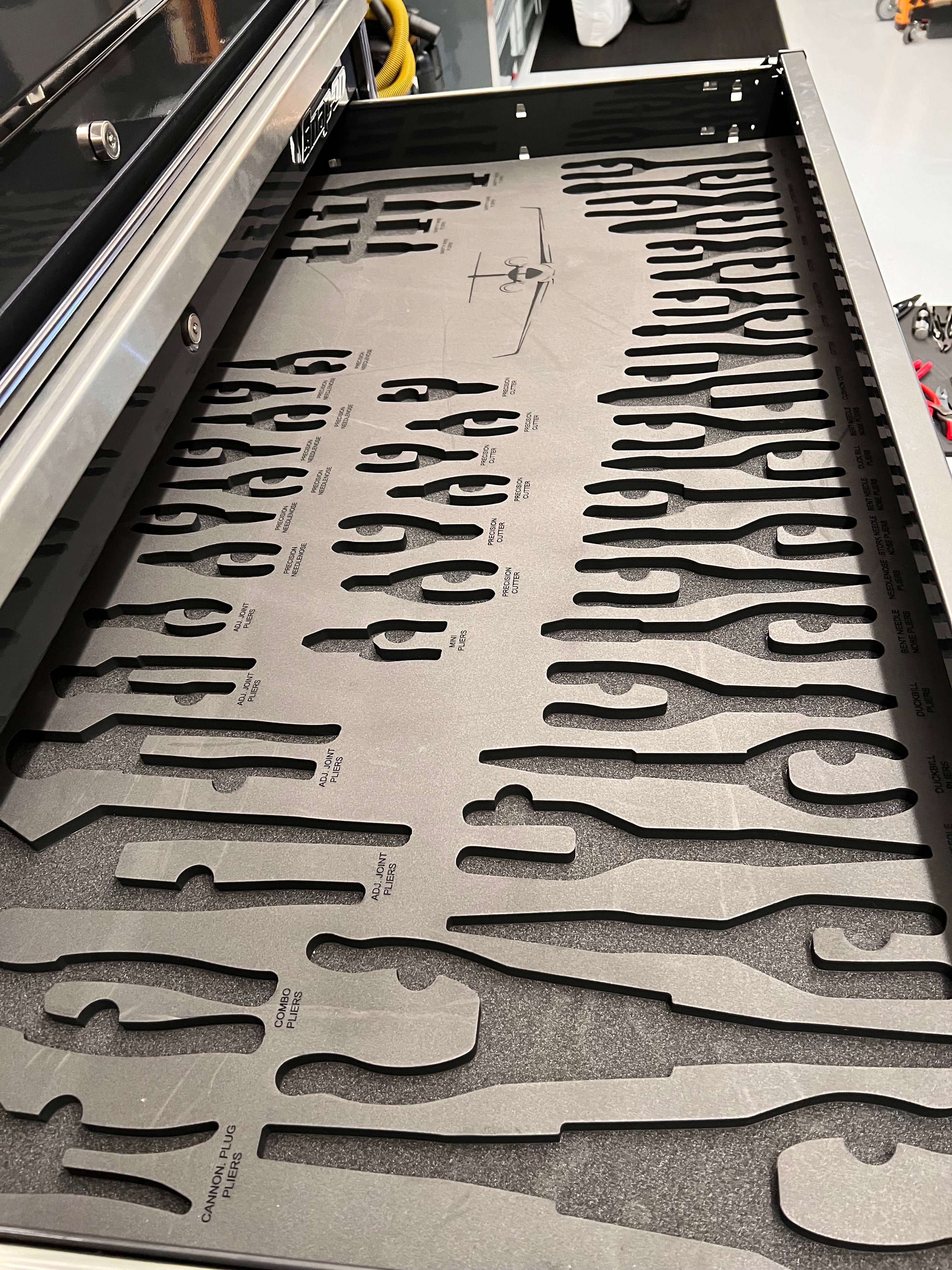 Tool Box Large Drawer Insert W Logo | GMX LLC Unique Ground Support ...